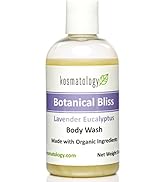 kosmatology Botanical Bliss Organic Body Wash | Moisturizing Body Cleanse | Nourishing, Clean Ing...
