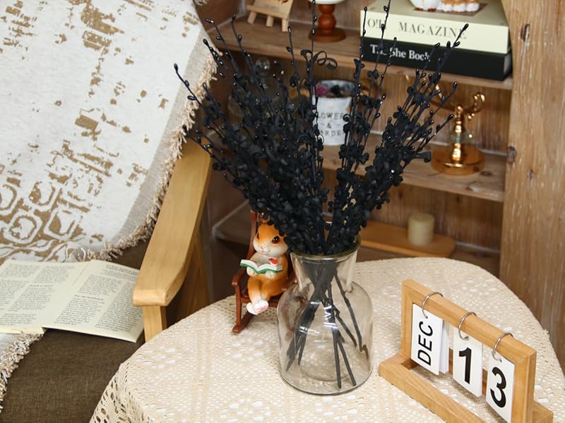 black fake flower table small vase DIY use bouquet