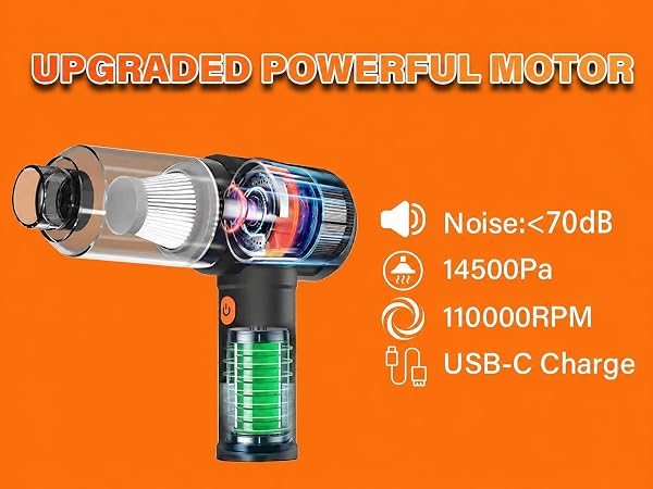 14500Pa-110000RPM-rechargeable-handheld-vacuum-Type-C-air-duster