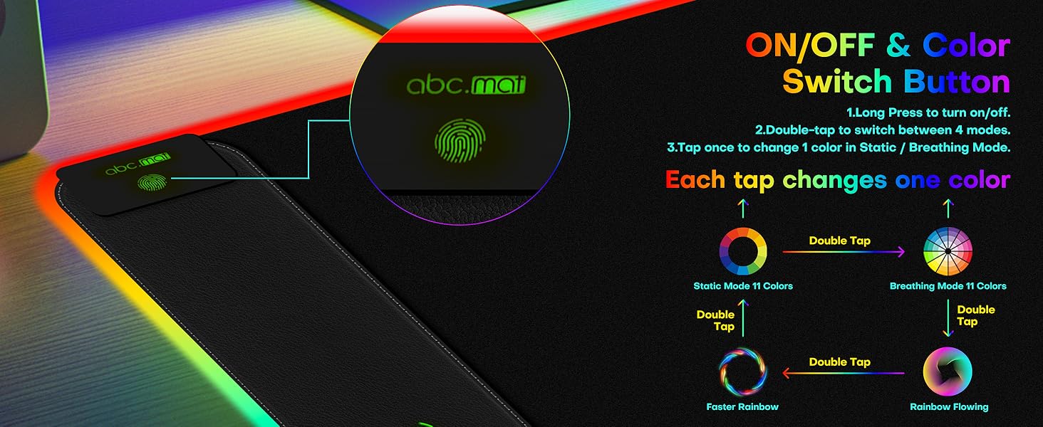 RGB Gaming Mouse Pad