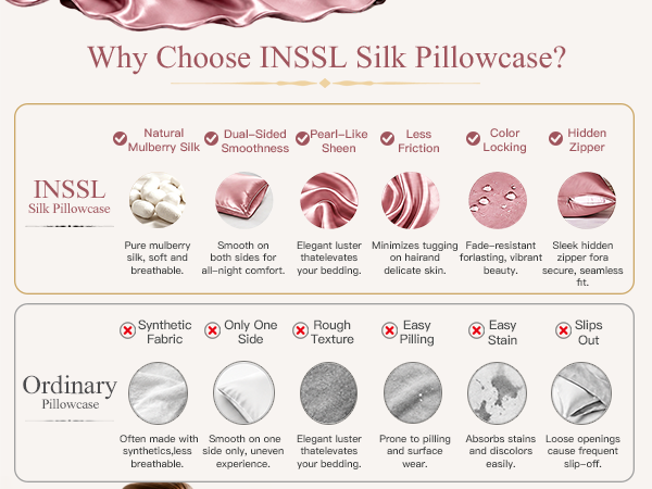 silk pillowcase