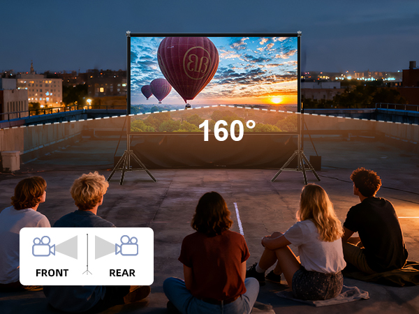 portable projector screen