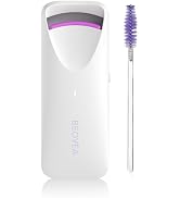 BEOVEA Heated Eyelash Curler – Fast 8-Second Heat for Long-Lasting Curls – Portable Rechargeable ...