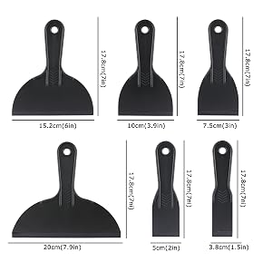 plastic putty knives