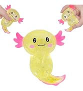 Axolotl Squishy Stress Relief Toy Glitter Fidget Toys Cute Malt Sugar Axolotl Toy Fidget Toys Adu...
