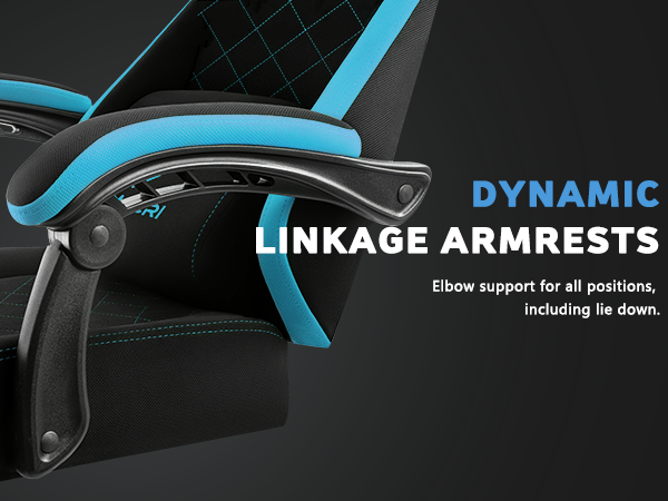 linkage armrest gaming chair