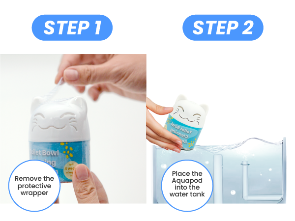 Simple Life - Toilet Cleaning Aquapod - How to Use 1&2