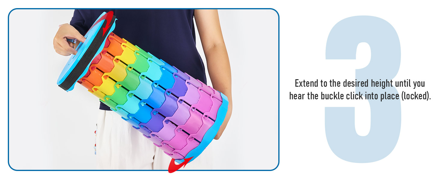 Upgraded Foldable Stool Thickened, Portable Collapsible Stool Retractable Stool for Fishing