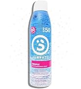 Surface TROPIX Sheer Touch Spray Sunscreen, Water Resistant, UVA/UVB Broad Spectrum, Fast Drying ...