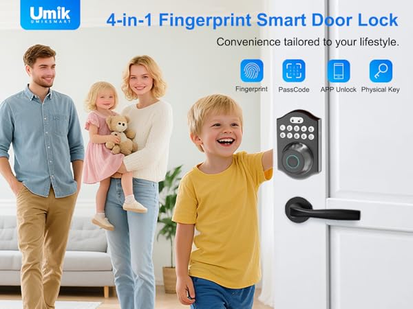fingerprint smart door lock