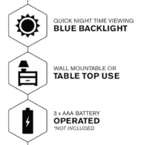 backlight easy to use easy to see senior elderly perfect time