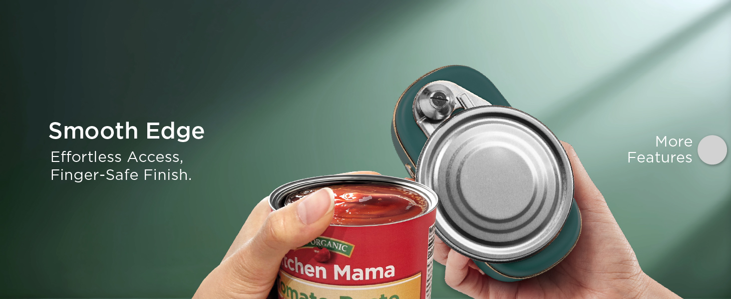can opener electric rechargeable cordless can opener rechargeable kitchen mama smooth edge