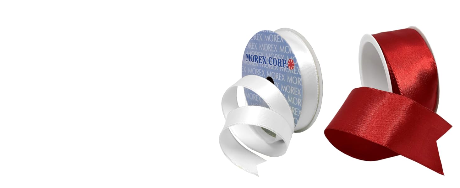 morex wired satin ribbon