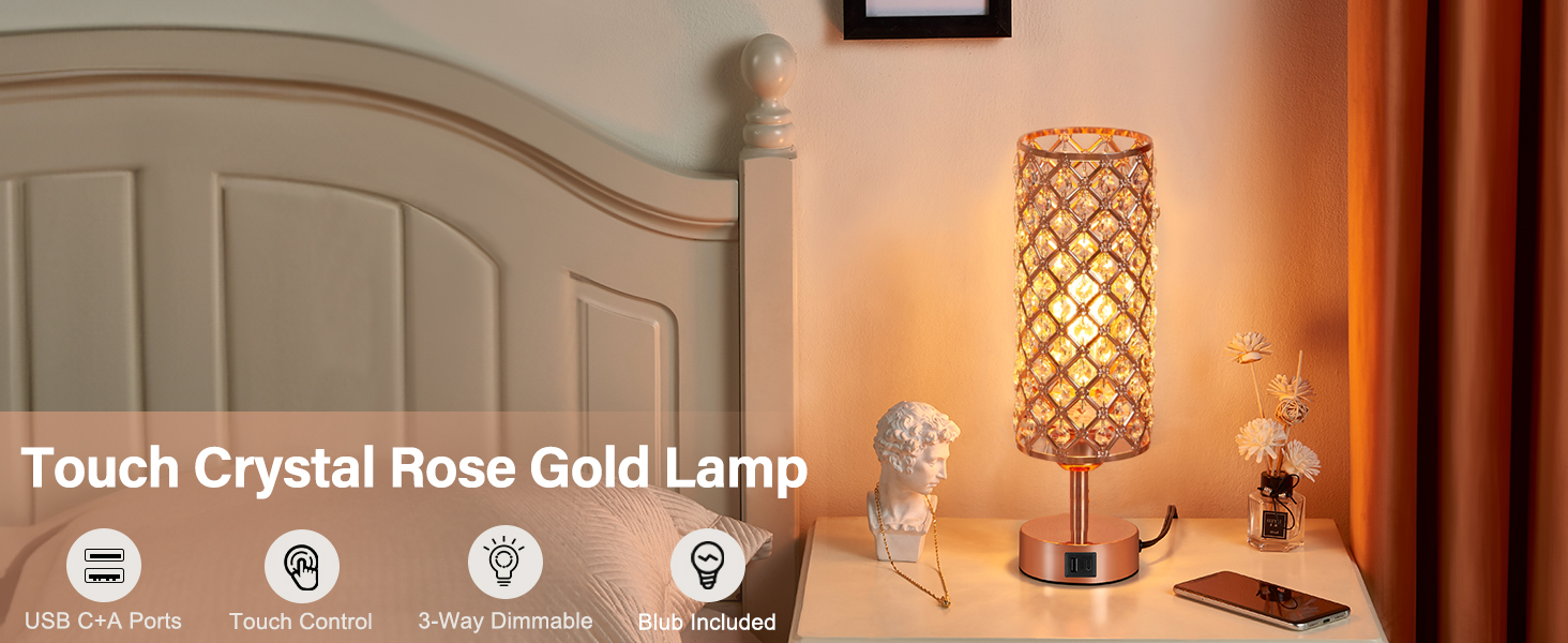 crystal lamp
