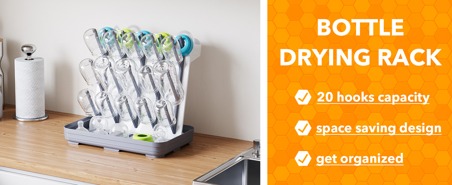 bottle drying rack