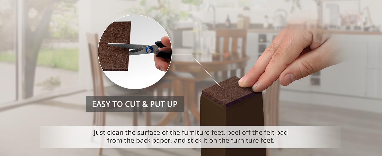 felt furniture pads for hardwood