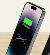 3 in 1 Charging Station for Fitbit Versa 3 Fitbit Sense, Charger Wireless Compatible with iPhone ...