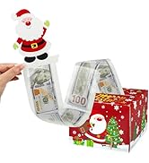 Christmas Money Box for Cash Gift Pull Surprise Money Gift Box Funny Money Holder Cash Gift Boxes...