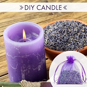 Dried Lavender Buds Sachets Flowers