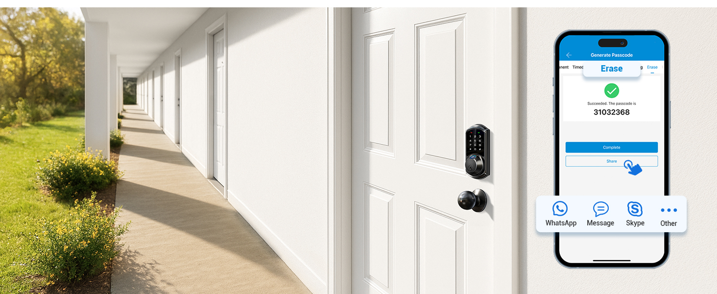 front door lock
