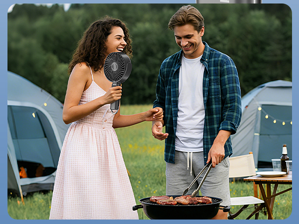 portable hand fan