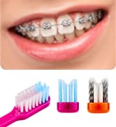 braces toothbrush orthodontic toothbrush adult