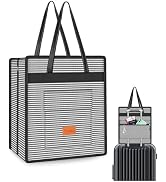 Yotako Shoe Bag for Travel with Leathers Handle-Portable Shoe Organizer with Pockets,3 in 1 Hangi...