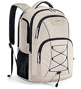 BAGSMART Travel Laptop Backpack, 15.6 inch Anti Theft Laptop Backpack With USB Charger Hole, Wate...