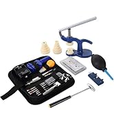 FLK Tech Watch Repair Tools Set - 501 PCS Watch Band Link Remover Tool Watch Back Case Opener Spr...