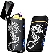 Arc Lighter, Smart Electric Lighter, USB Rechargeable Lighter Windproof Flameless Lighter Lightwe...