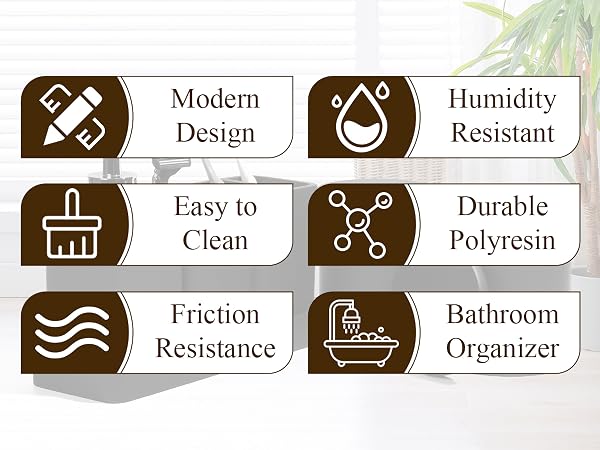 bathroom accessory set