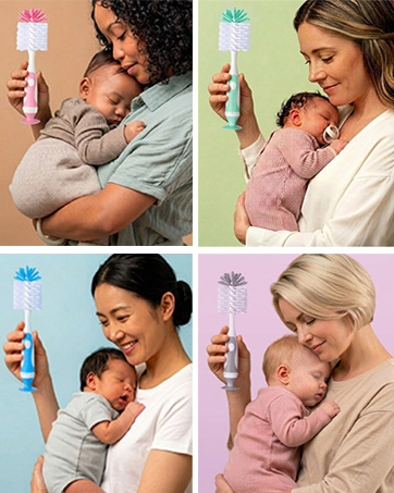 Anivona baby bottle brush set