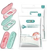 Travel Dental Floss Picks 240 Count Flossers,LIAMOSS Toothpicks Floss Sticks,Extra Strong,Shred R...