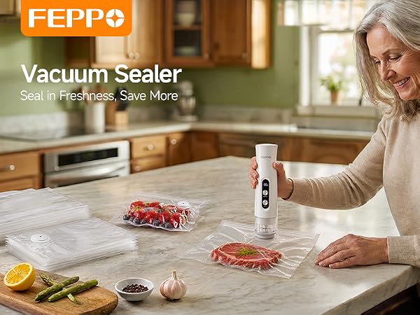 Handheld Vacuum Sealer for Food