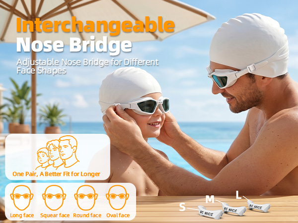 BENICE Swim Goggles