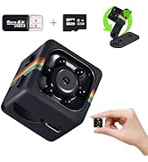 Bextgoo No WiFi Security Camera, 1080P Mini Camera, Built-in 32GB TF Card,Photoshoot, 360° Rotati...