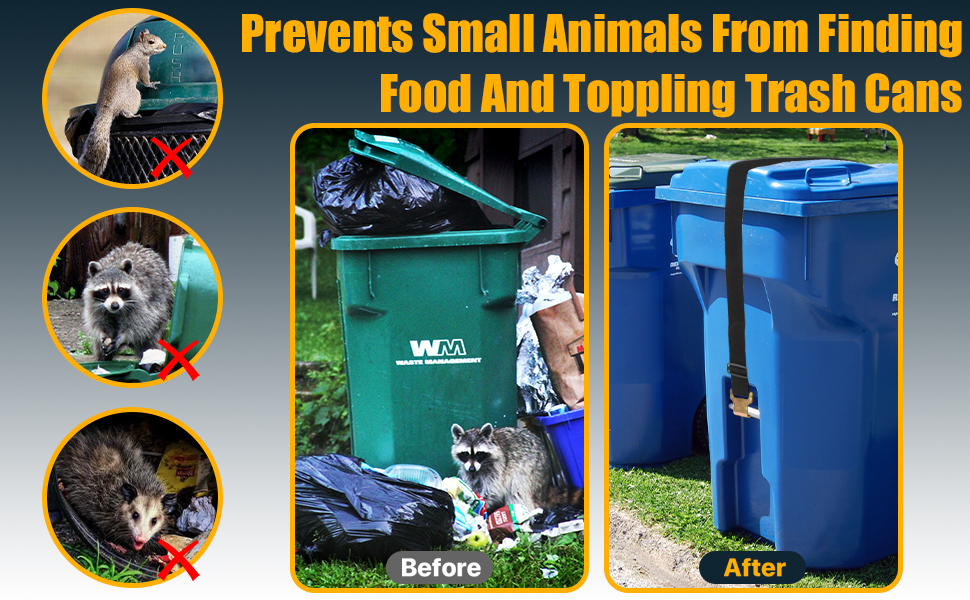 Bear Proof Trash Can Lock
