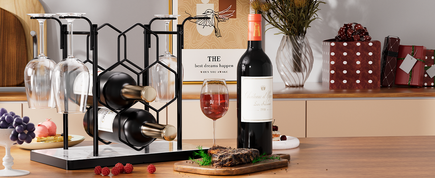 wine racks countertop