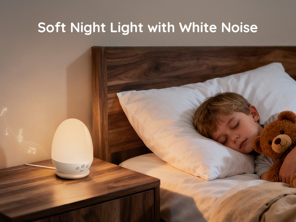 Baby Night Light with White Noise
