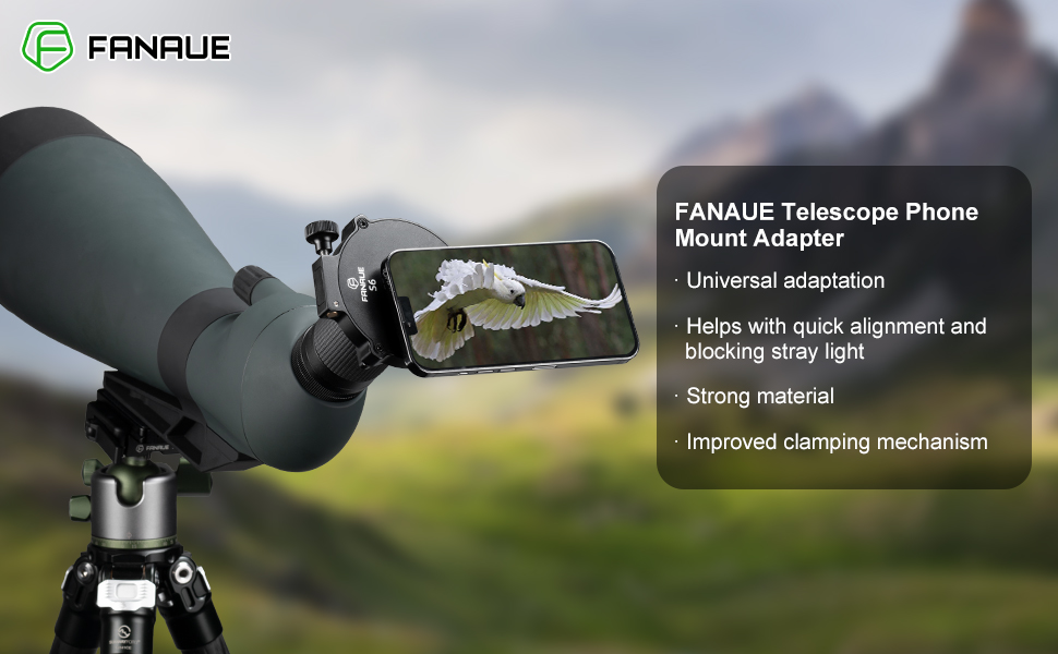Universal Smartphone Digiscoping Adapter