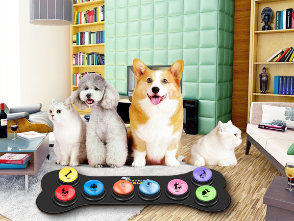 Dog talk button set