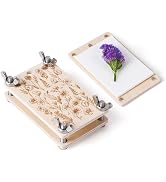 Aboofx Mini Flower Press Kit for Small Flowers Drying, Beginners-Travel Outdoor, Presses Plant, L...