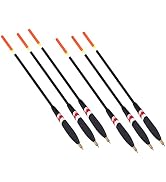 Toddmomy 6Pcs float fishing tackle waggler fishing leader slip for fishing crappie fishing corks ...
