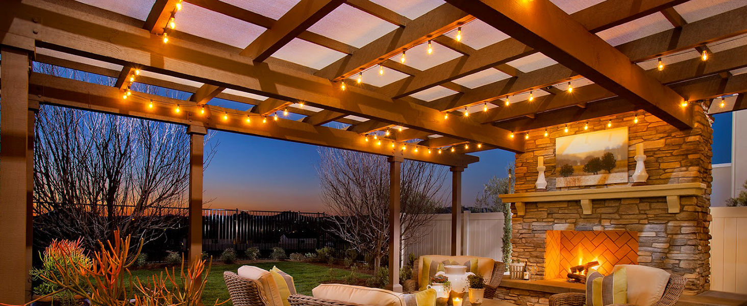 solar string lighst for fence and balcony