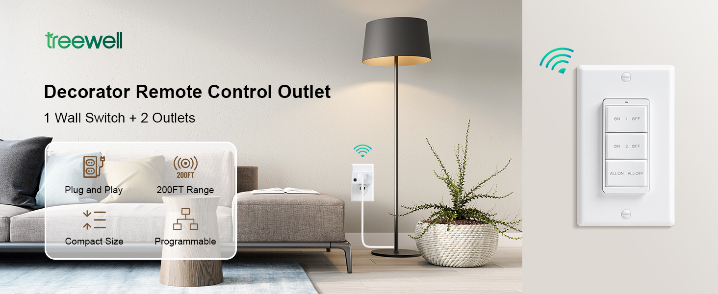 remote control outlet