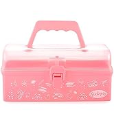 Funtopia Plastic Art Box for Kids, Multi-Purpose Portable Storage Box/Sewing/Tools Organizer for ...