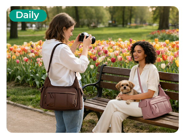 BAGSMART camera sling bag