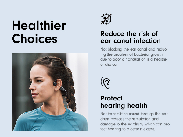 audífonos de conducción osea