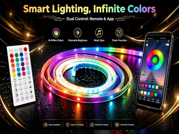 Smart Waterproof LED Strip Light