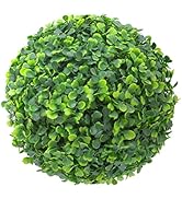Windscreen4less Artificial Topiary Ball Faux Boxwood Plant for Indoor/Outdoor Garden Wedding Deco...